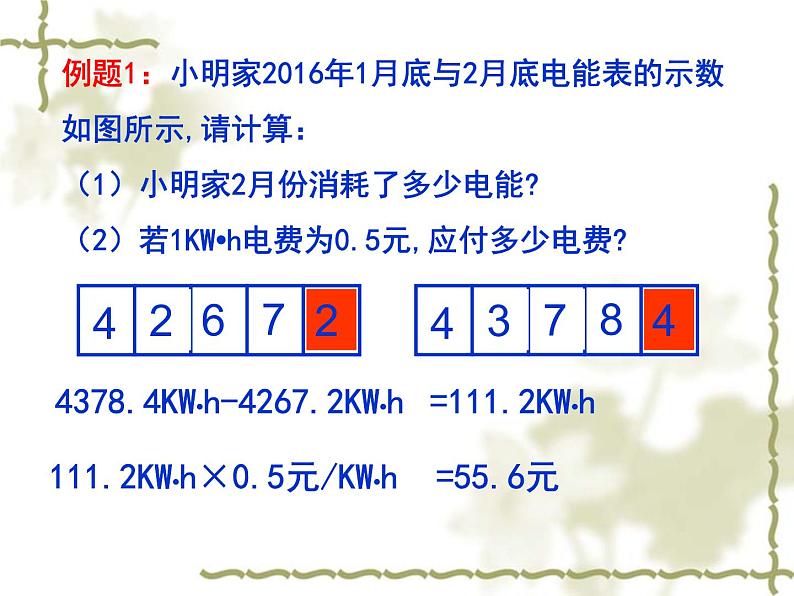 苏科版九下物理 15.1电能表与电功 课件第7页