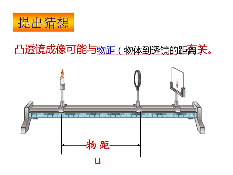 北师大版八下物理 6.2学生实验 探究 凸透镜成像 课件07