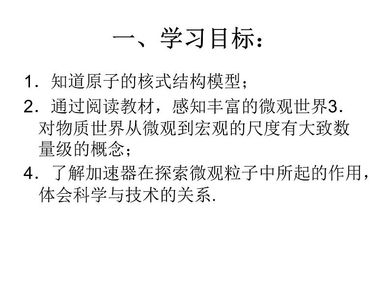 苏科版八年级下册物理 7.3探索更小的微粒 课件第2页