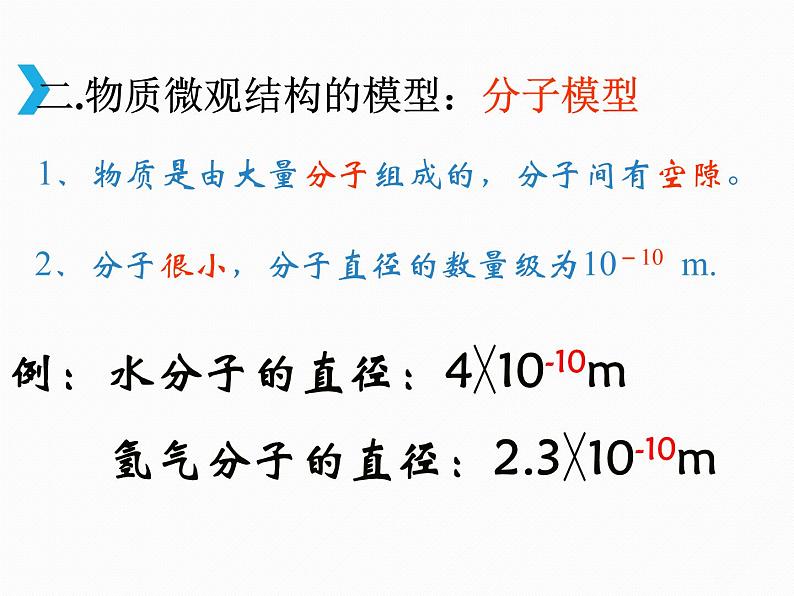 苏科版八年级下册物理 7.1走进分子世界 课件第8页