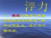 蘇科版八年級(jí)下冊(cè)物理 10.4浮力 課件