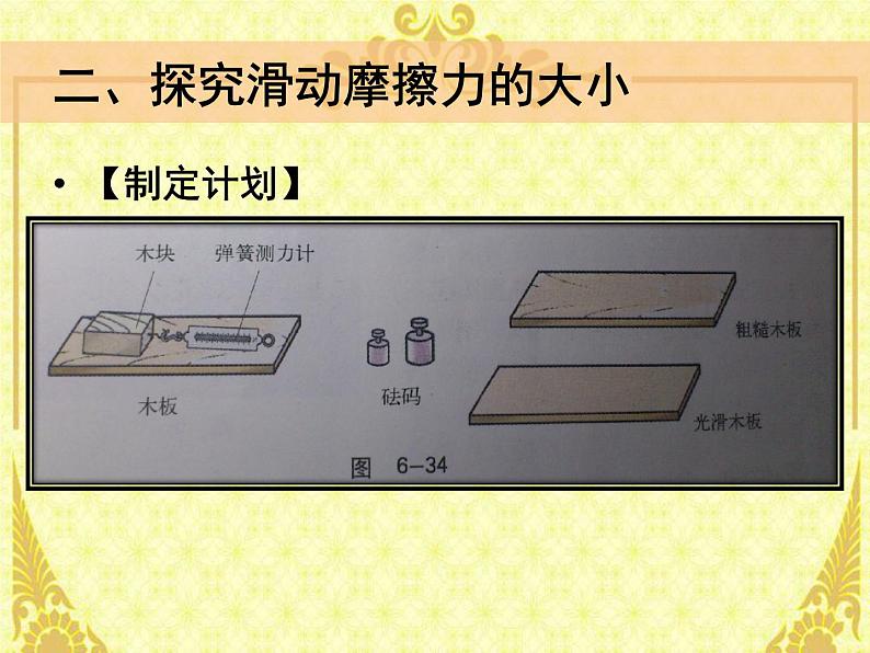 粤教版八年级下册物理  6.4 探究滑动摩擦力 课件第6页