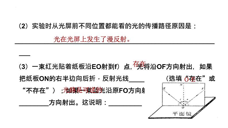 2022年中考物理实验题复习专题课件（光学）05