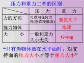 沪粤版八下物理  8.1 认识压强 课件