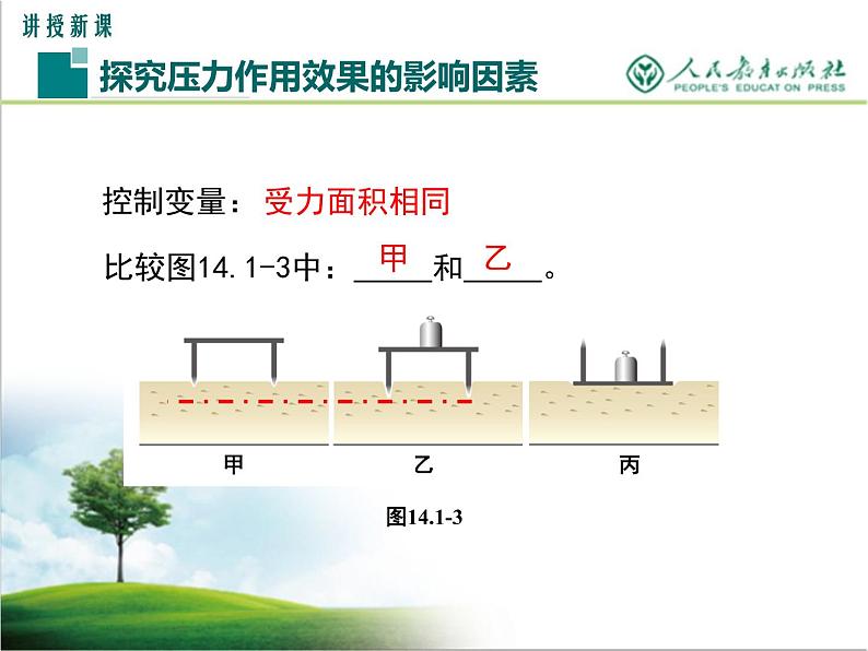 初中物理 北师大2011课标版 八年级 一压力 压强 省优课件第8页