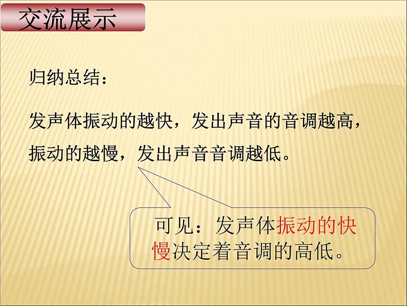 初中物理 沪科粤教2011课标版 八年级上册 2 我们怎样区分声音 省优课件第6页