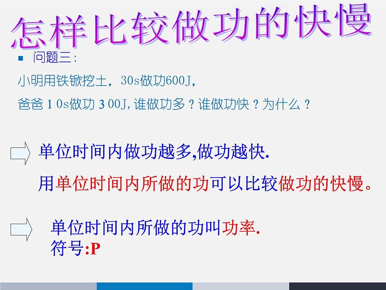 初中物理 苏科2011课标版 九年级上册 四功率 省优课件第6页