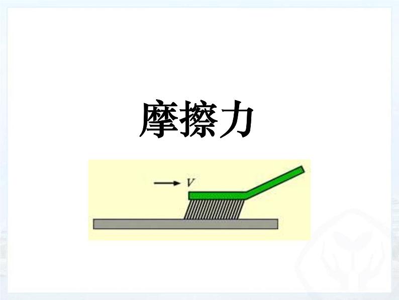 教科版八下物理  7.5 摩擦力 课件第1页