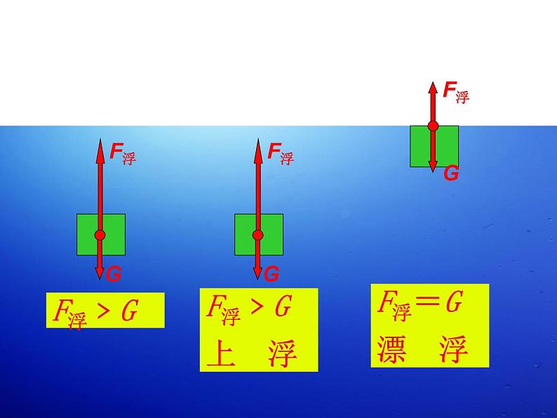 苏科版八下物理 10.5物体的浮与沉 课件07