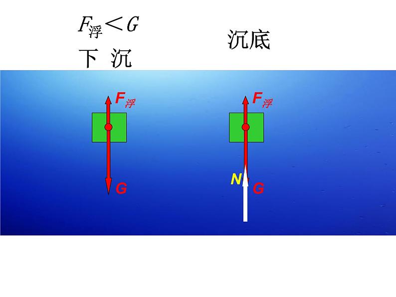 苏科版八下物理 10.5物体的浮与沉 课件08