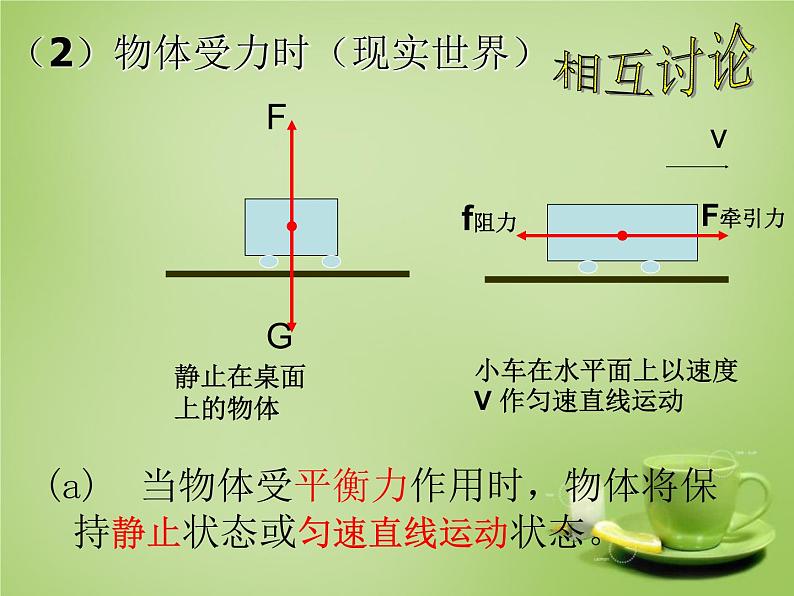 苏科版八下物理 9.3力与运动的关系 课件第6页