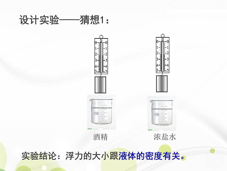 教科版八下物理  10.3 浮力的大小 课件第5页