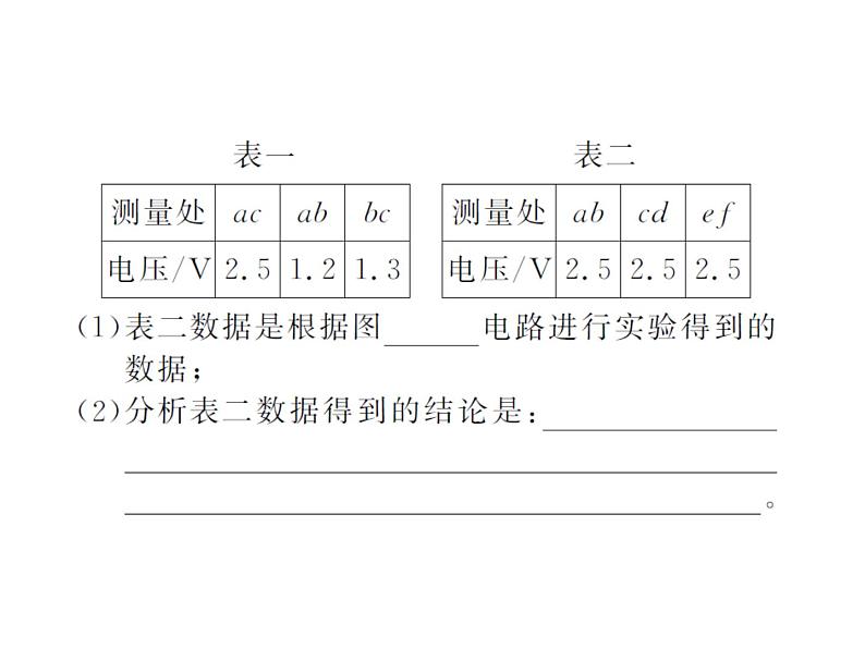 北师大版九年级全册物理  12.3 串、并联电路中的电阻关系  课件07