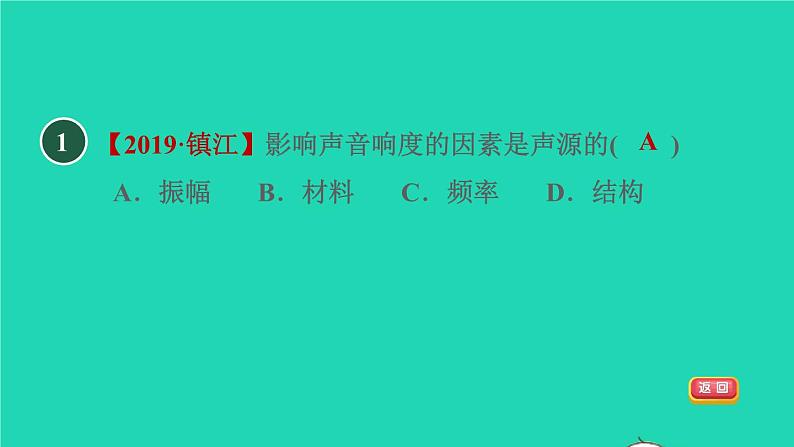 2021秋八年级物理上册第2章声音与环境2.3我们怎样区分声音(续)习题课件新版粤教沪版20220208118第4页