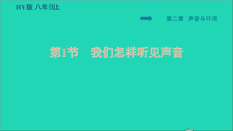 2021秋八年级物理上册第2章声音与环境2.1我们怎样听见声音课件+教案+学案+素材打包10套新版粤教沪版01