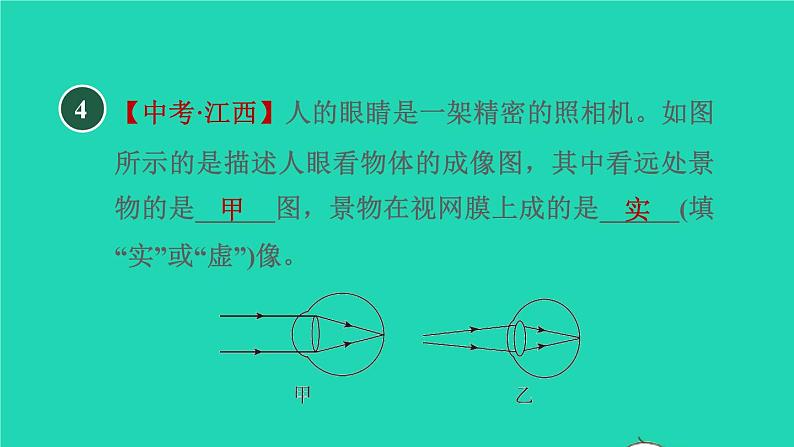 2021秋八年级物理上册第3章3.7眼睛与光学仪器课件+教案+学案+素材打包16套新版粤教沪版08