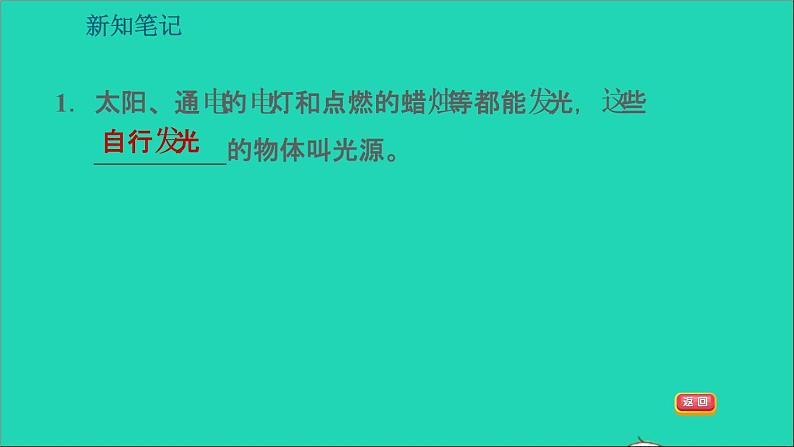 2021秋八年级物理上册第3章光和眼睛3.1光世界巡行习题课件新版粤教沪版20220208126第6页