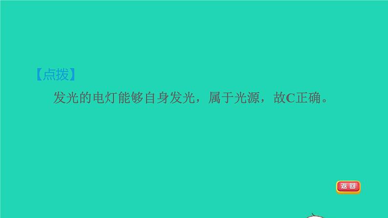 2021秋八年级物理上册第3章光和眼睛3.1光世界巡行习题课件新版粤教沪版20220208127第5页