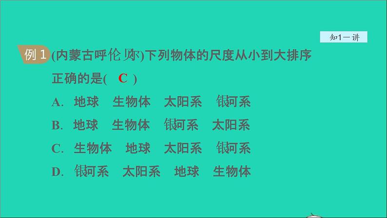 2021秋八年级物理全册第11章小粒子与大宇宙第1节走进微观授课课件新版沪科版第7页