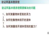 初中物理沪教课标版九年级上册《验证阿基米德原理》部优课件
