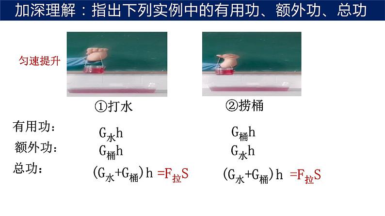 初中物理鲁科版八年级下册《机械效率》部优课件05