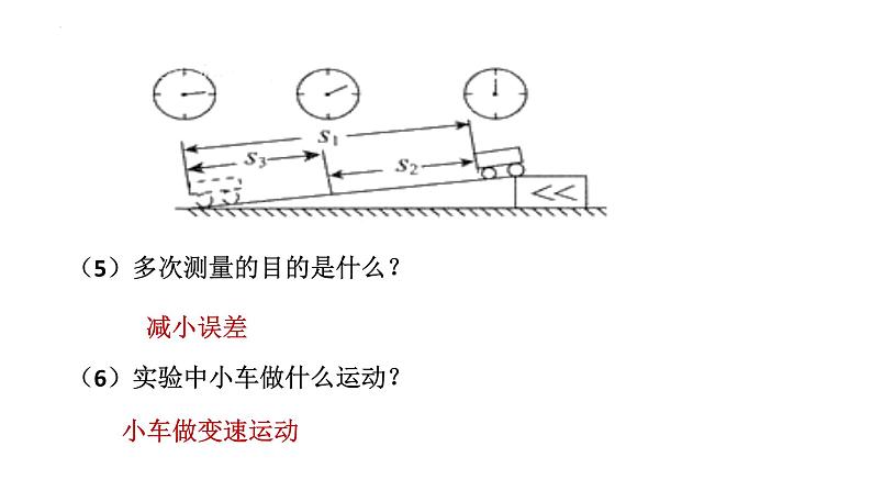 2022年中考物理复习实验题专题（力学）课件06