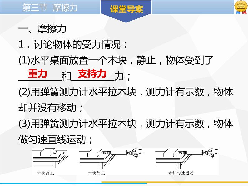 新人教版物理八年级下册第八章运动和力第三节摩擦力(第1课时）ppt课件05