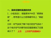 新人教版物理八年级下册第九章压强第四节流体压强与流速的关系ppt课件