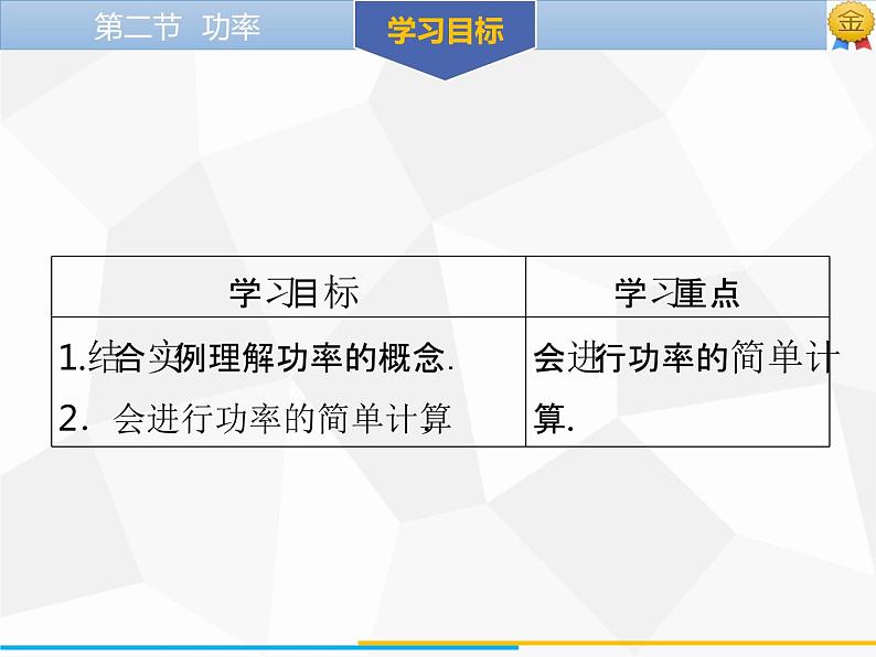 新人教版物理八年级下册第十一章功和机械能第二节功率ppt课件03