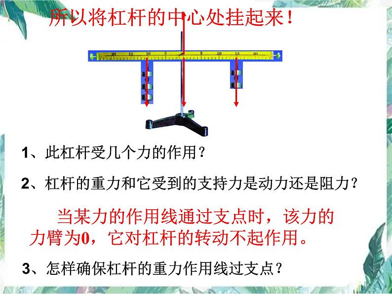 北师大 八年级下册  杠杆第二课时 公开课课件PPT07