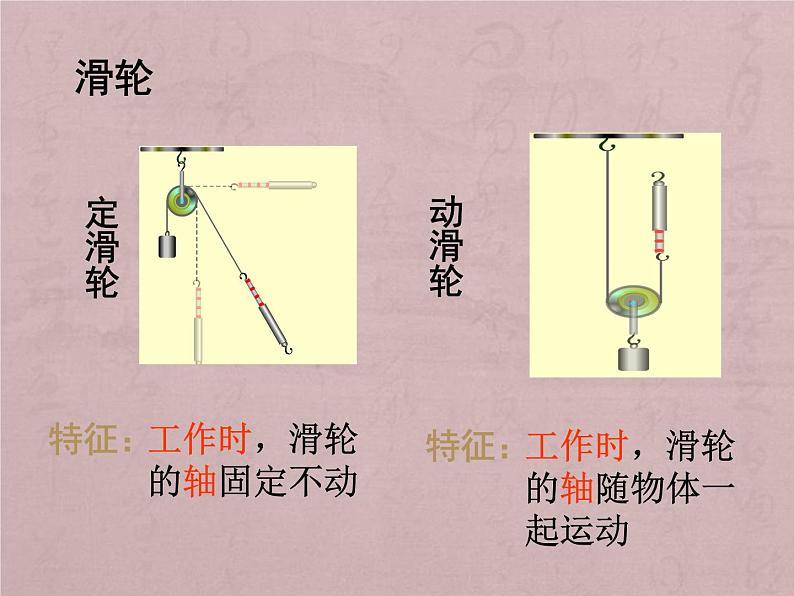 教科版八下物理  11.2 滑轮 课件05