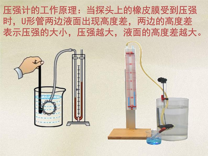 粤教版八年级下册物理  8.2 研究液体的压强 课件第8页