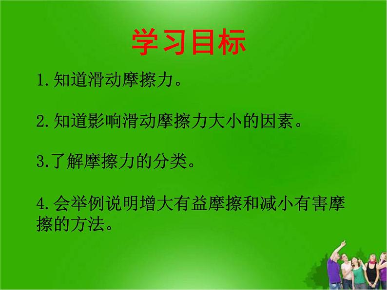 北师大版八下物理 7.6学生实验 探究 摩擦力的大小与什么有关 课件第3页