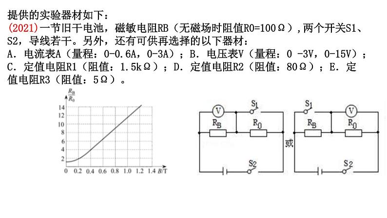 2022年山东省泰安市东平县实验中学中考物理专题复习测电阻专题课件第2页