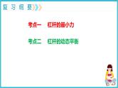 2022年中考物理二轮专题复习——杠杆的动态平衡、最小力课件PPT