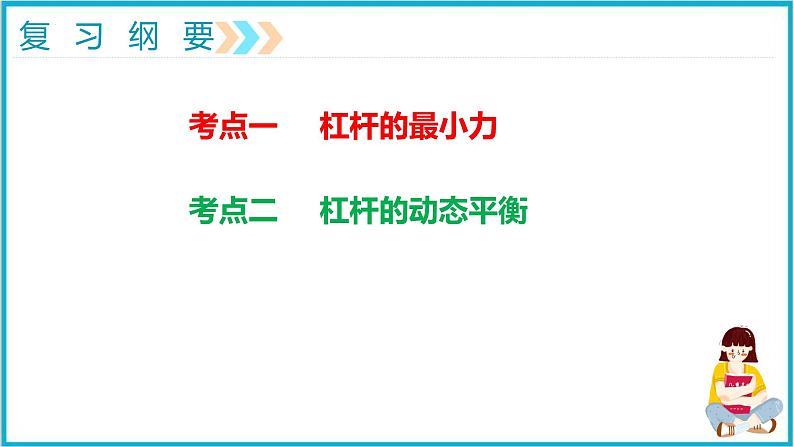 2022年中考物理二轮专题复习——杠杆的动态平衡、最小力课件PPT03