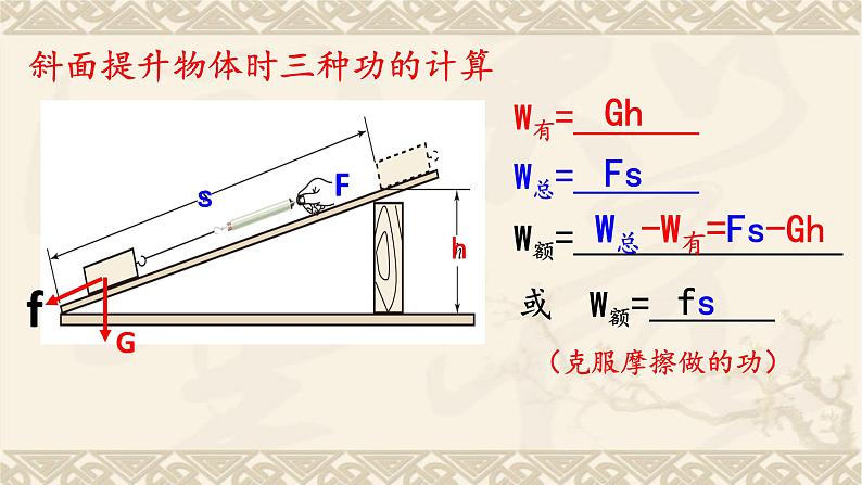 2022年中考物理第一轮复习课件  第12章  简单机械（二）------机械效率第7页