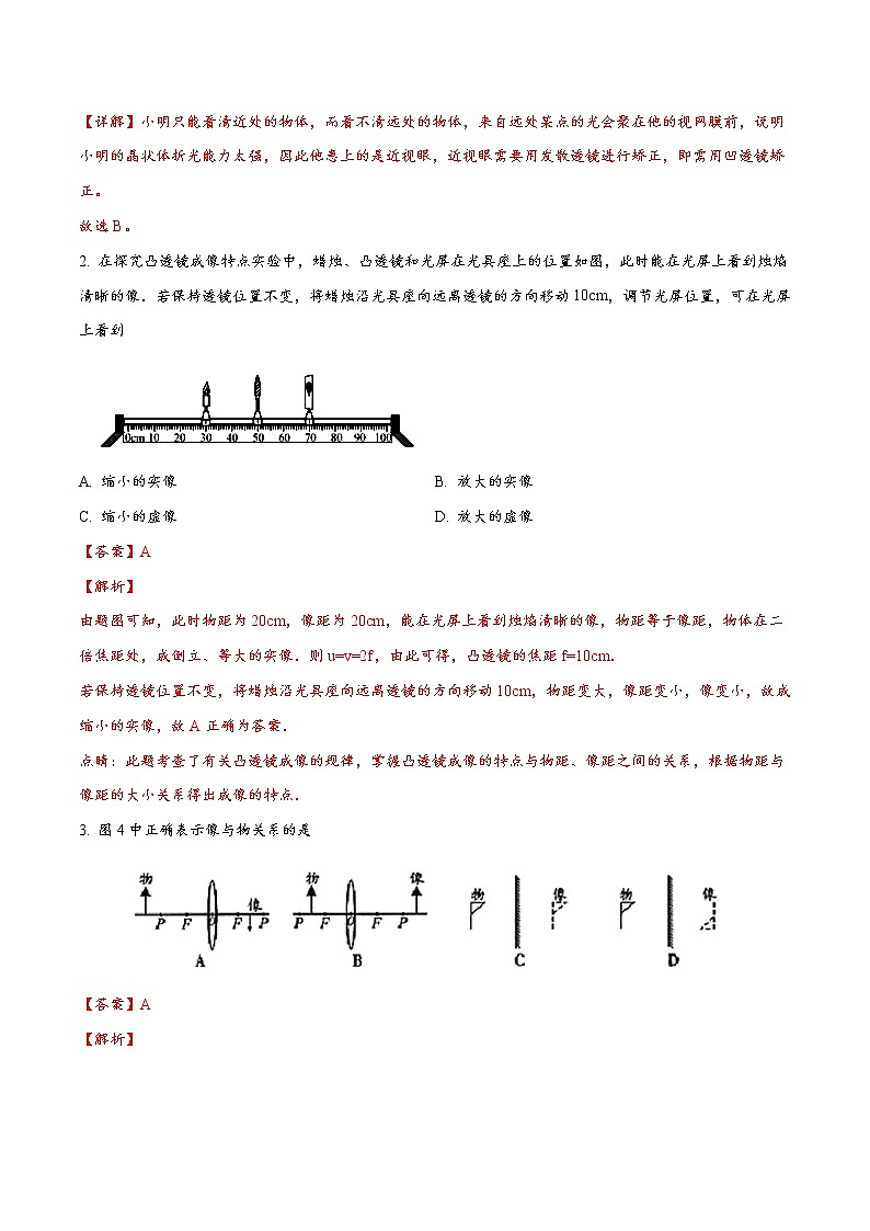 专题3 透镜及其应用(解析版)第3页