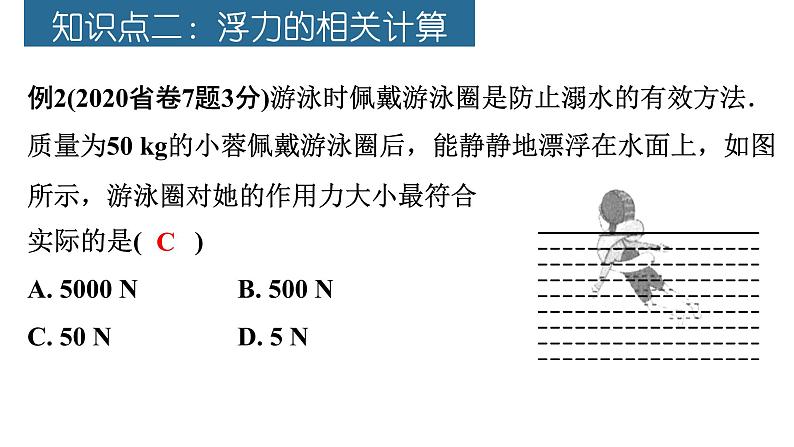 2022年中考物理复习——物体的浮沉条件、神奇的升力课件PPT第6页