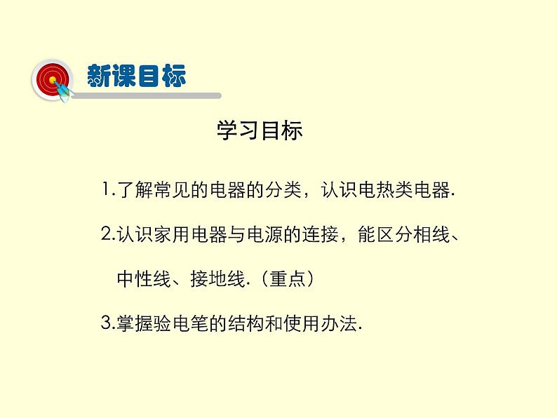 教科版九年级下册物理 9.1家用电器 课件03