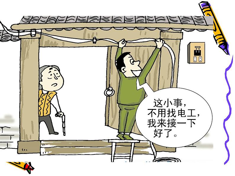 教科版九年级下册物理 9.3安全用电与保护 课件第6页