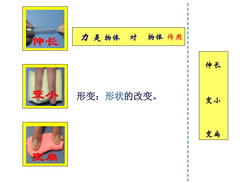 苏科版八年级下册物理 8.1力 弹力 课件04