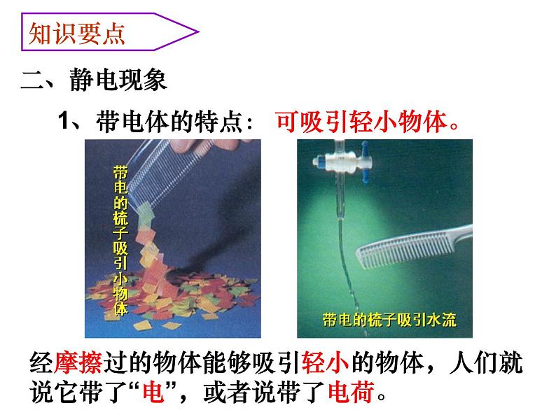 苏科版八年级下册物理 7.2静电现象 课件第7页