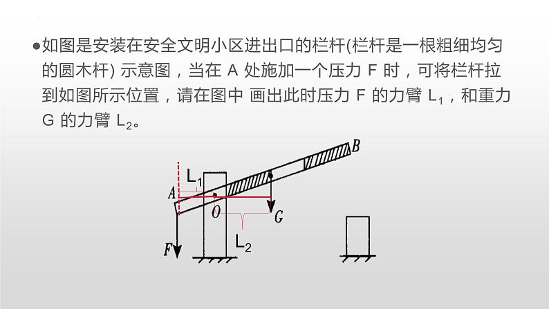 12.1杠杆作图专题课件2021-2022学年人教版物理八年级下册03