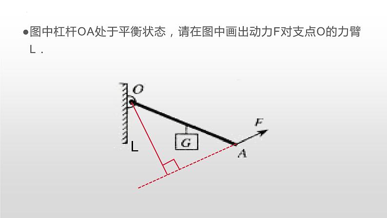 12.1杠杆作图专题课件2021-2022学年人教版物理八年级下册04