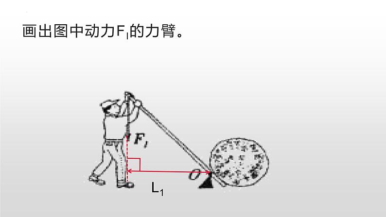 12.1杠杆作图专题课件2021-2022学年人教版物理八年级下册05