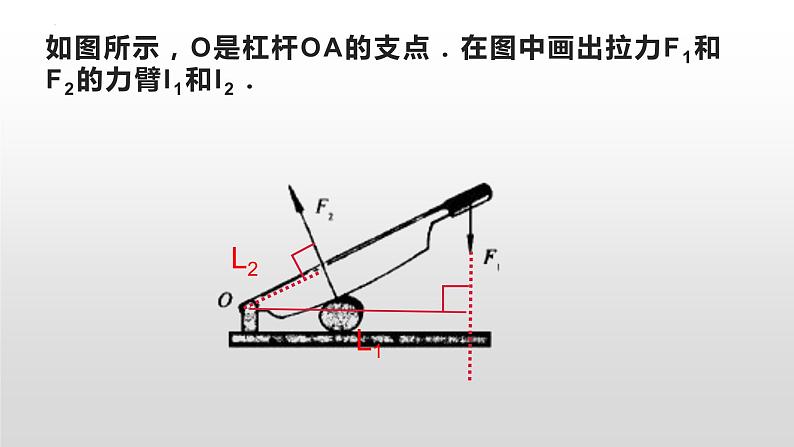 12.1杠杆作图专题课件2021-2022学年人教版物理八年级下册07