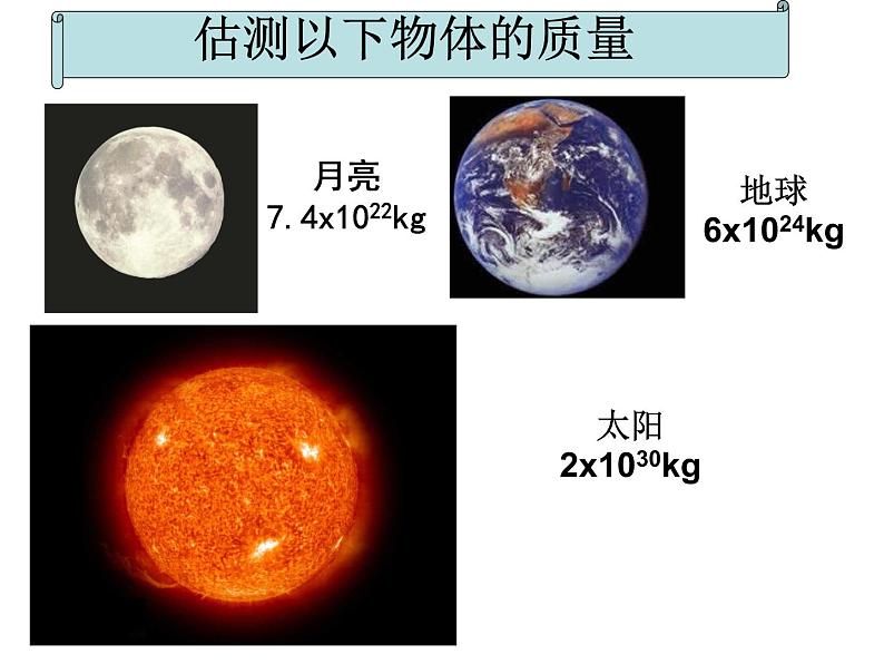 苏科版八年级下册物理 6.1物体的质量 课件07