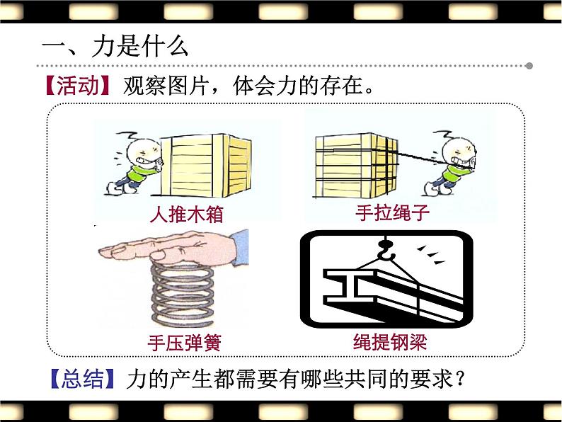 苏科版八年级下册物理 8.1力 弹力 课件04