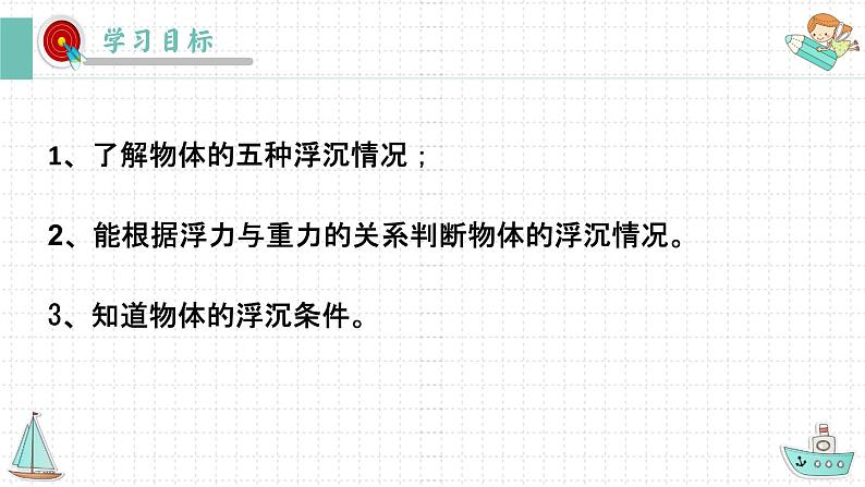 10.3物体的浮沉条件及应用（第一课时）课件2021-2022学年人教版八年级下册物理第5页